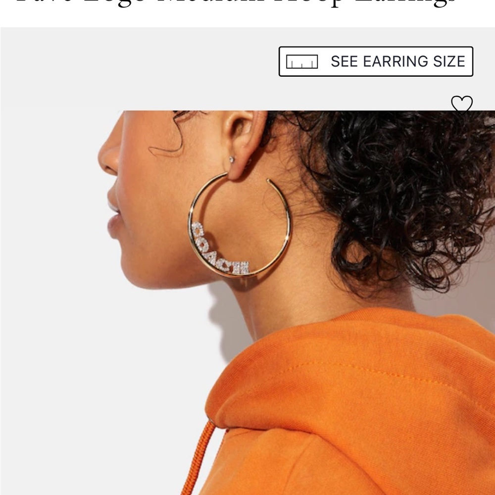 coach earrings